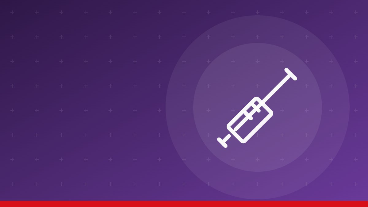 Illustration of a syringe